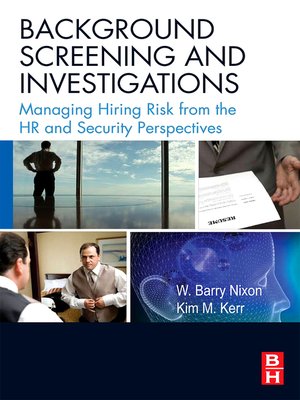 cover image of Background Screening and Investigations